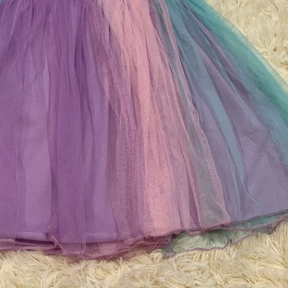 🆕 Ariel Mermaid Dress Tulle Toddler 12-18M Disney - Picture 4 of 4